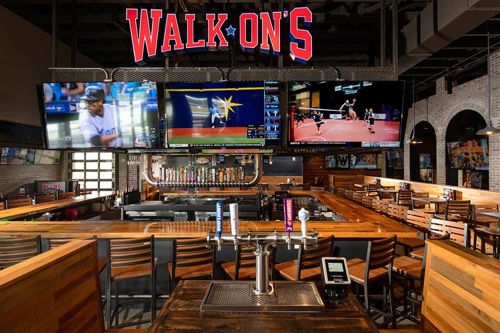 walk on images
